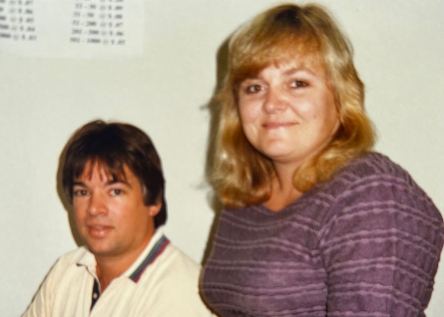 Bill & Kelley Ewasko at work